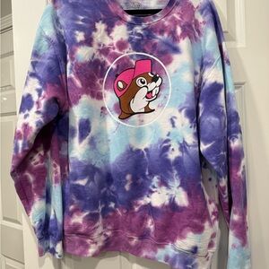 Buc-ees Tie-Dye Sweatshirt